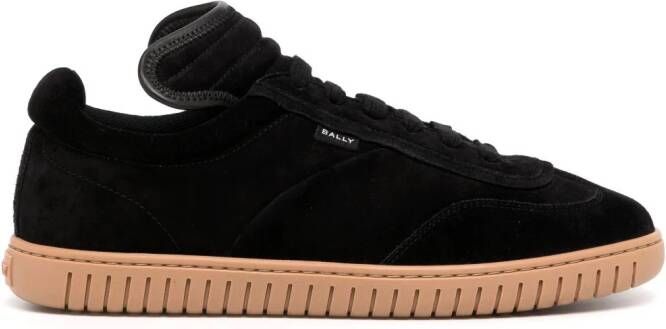 Bally Parrel suède sneakers Zwart