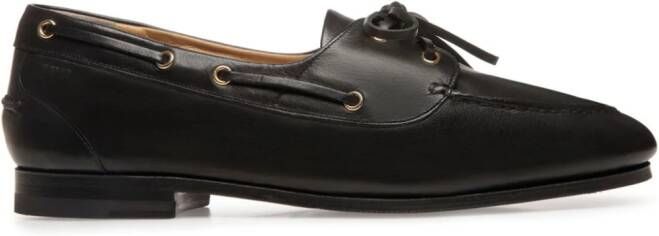 Bally Pathy lakleren derby schoenen Zwart