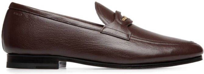 Bally Plume leren loafers Bruin