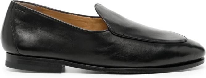 Bally Loafers met logo-reliëf Zwart