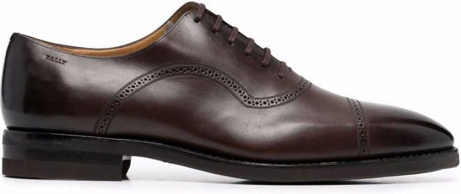 Bally Scolder Oxford leren schoenen Bruin