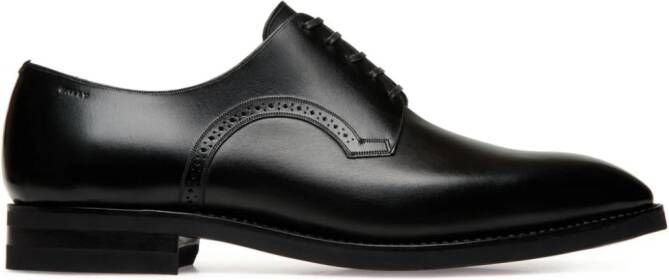 Bally Scrivani leren derby schoenen Zwart