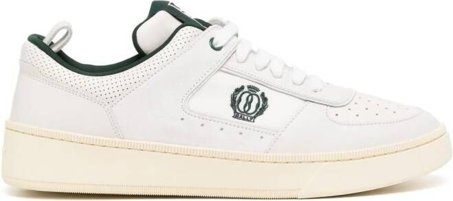 Bally Sneakers met geborduurd logo Wit