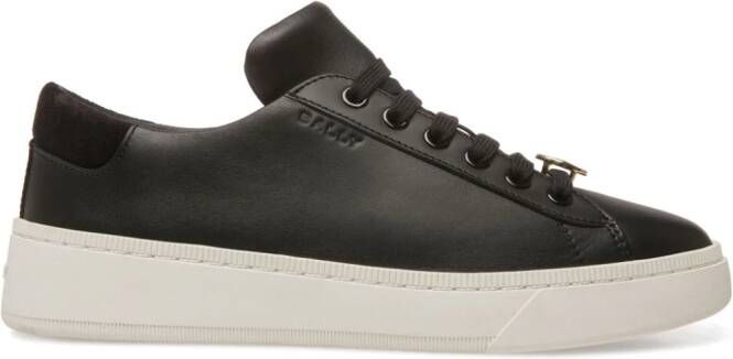 Bally Sneakers met logoplakkaat Zwart