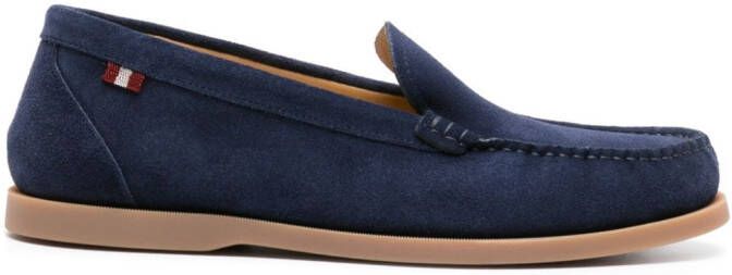 Bally Suède loafers Blauw