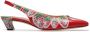 Bally Sylt 35 pumps met aardbeiprint Rood - Thumbnail 1