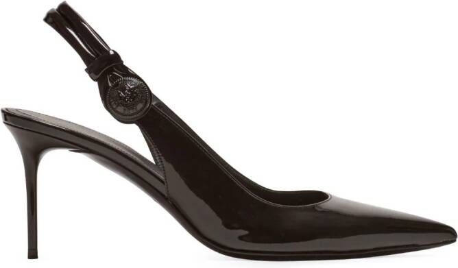 Balmain Alma 75mm lakleren pumps Zwart