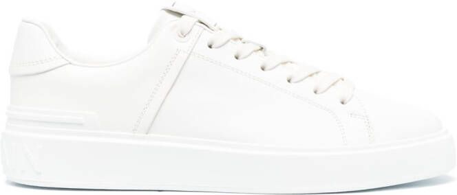 Balmain B-Court leren sneakers Wit