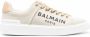 Balmain logo print canvas B-Court sneakers Beige Dames - Thumbnail 2
