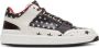 Balmain B-Court Mid Top sterrenprint leren sneakers Black Heren - Thumbnail 2