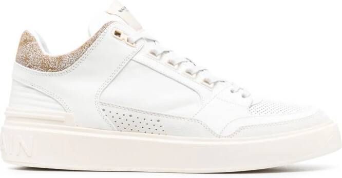 Balmain B-Court mid-top sneakers Wit