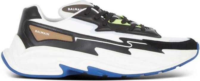 Balmain B-DR 4G0N sneakers met vlakken Wit