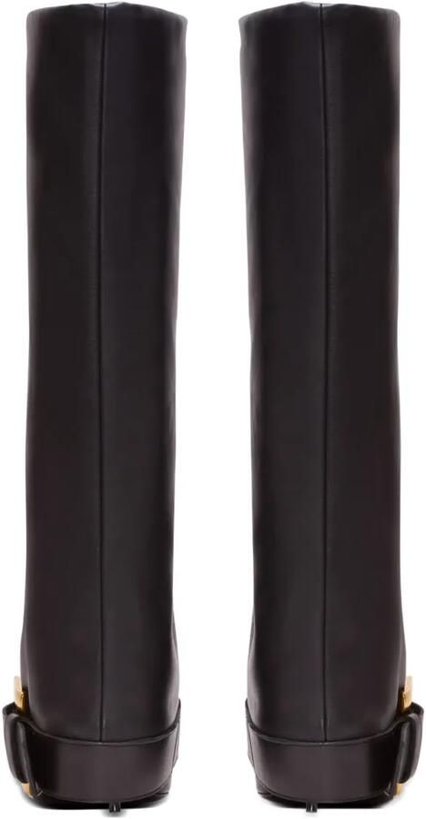 Balmain Anthem knielaarzen Zwart - Foto 5