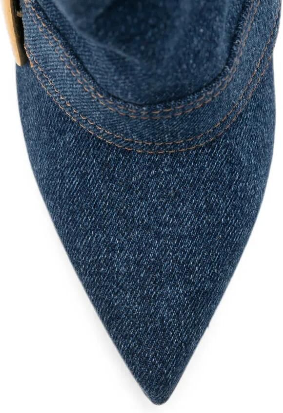 Balmain Anthem laarzen met gesp Blauw - Foto 2