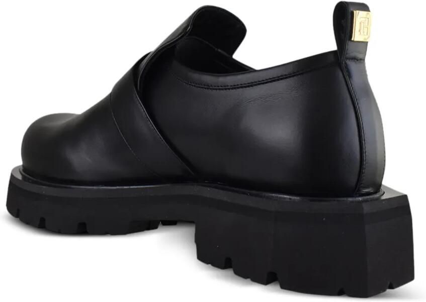 Balmain Anthem loafers van glanzend leer Zwart - Foto 2