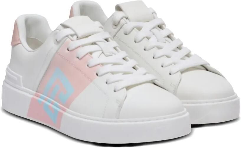 Balmain B-court Flip sneakers met vlakken Wit - Foto 4