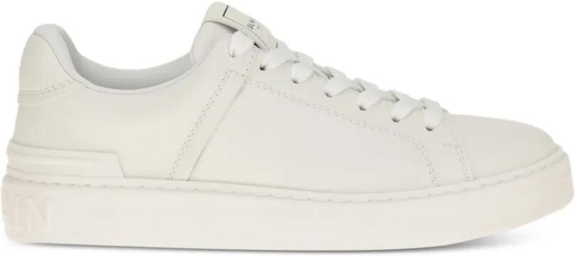 Balmain B-Court leren sneakers Wit