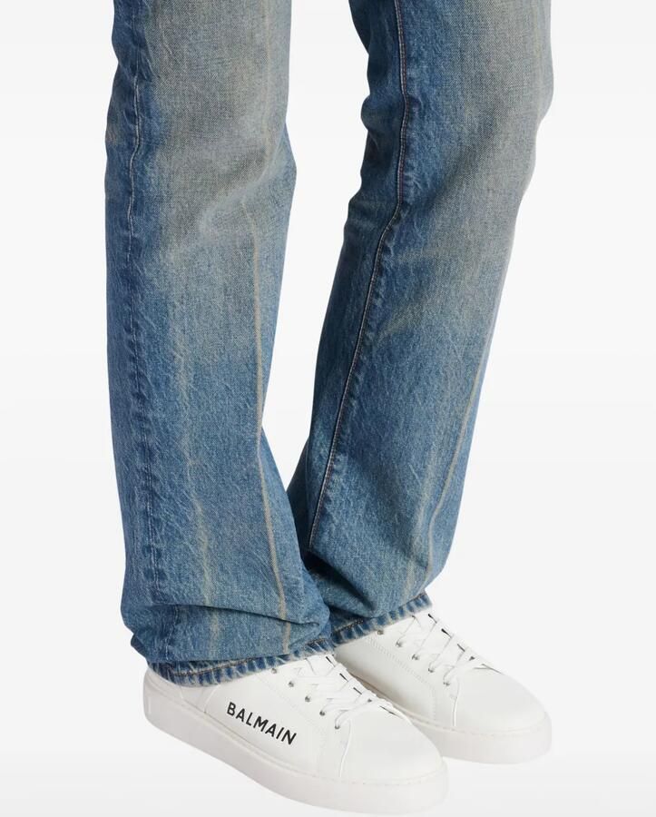 Balmain B-Court sneakers met logo Wit - Foto 3