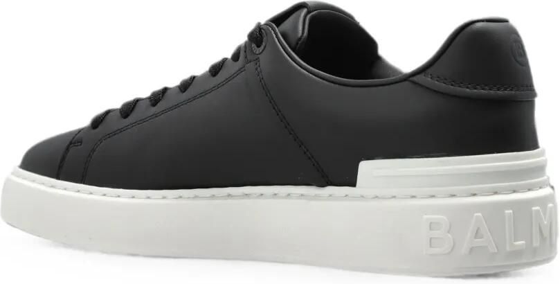 Balmain B-Court sneakers van glad leer Beige - Foto 3