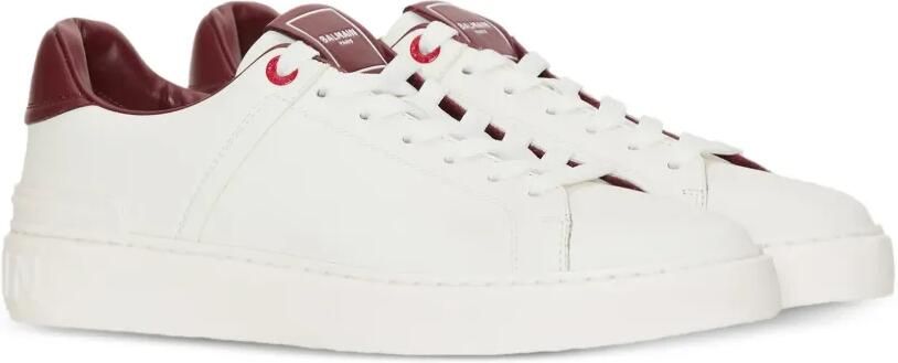 Balmain B-Court sneakers van glad leer Wit - Foto 5