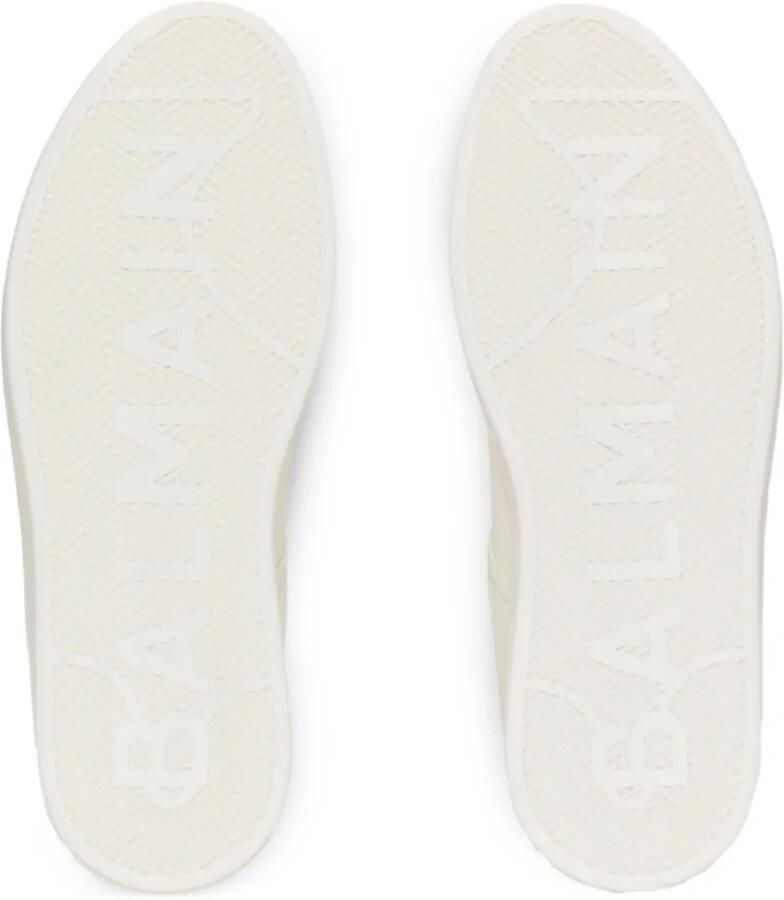 Balmain B-Court sneakers van glad leer Wit - Foto 2