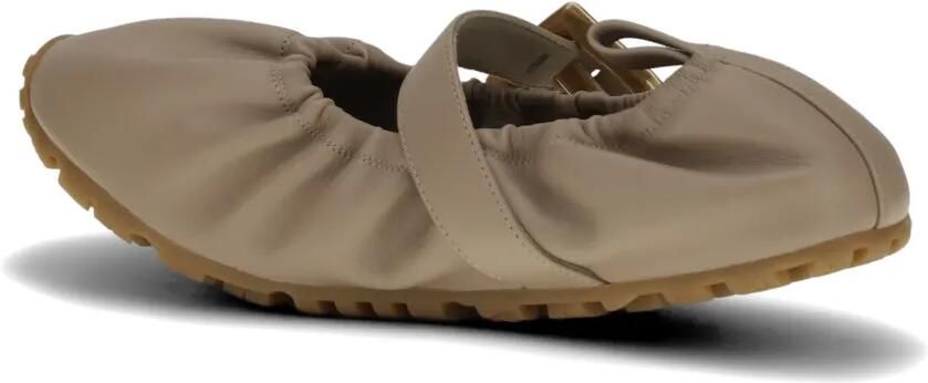 Balmain Ballerina's met gespbandje Beige - Foto 3