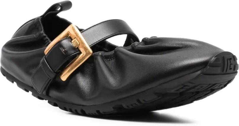 Balmain Ballerina's met gespbandje Zwart - Foto 2