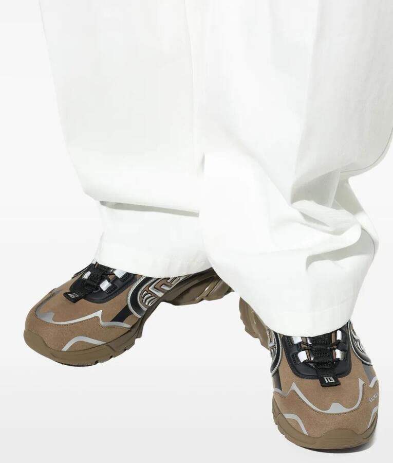 Balmain Cosmic Dust sneakers met vlakken Groen - Foto 2