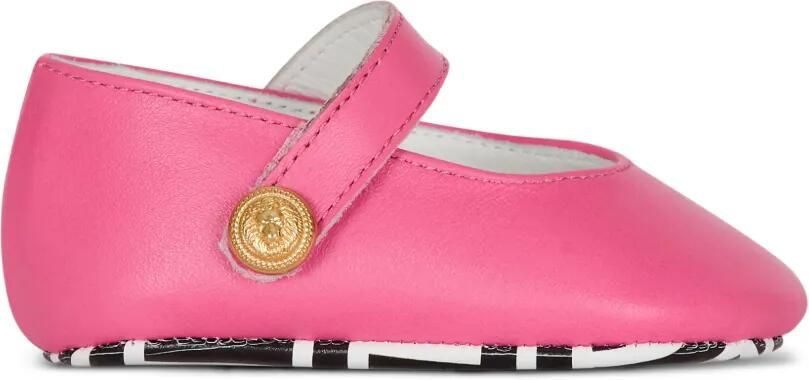 Balmain Kids Ballerina's met knopen Roze