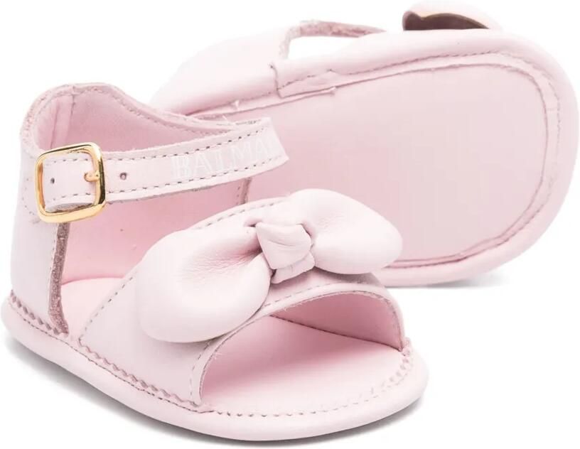 Balmain Kids Leren sandalen Roze - Foto 3