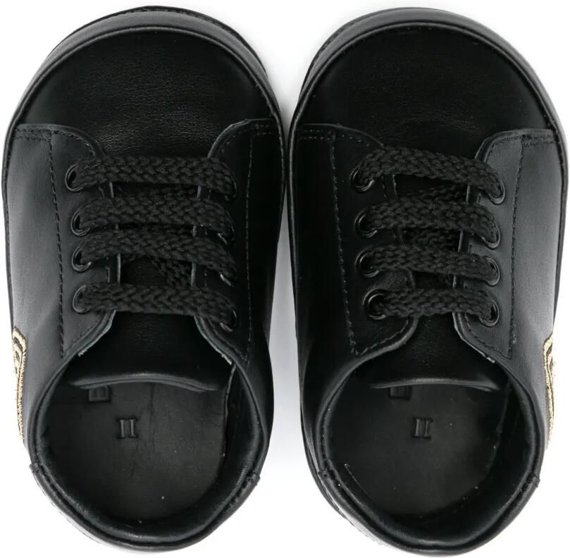 Balmain Kids Sneakers met geborduurd logo Zwart - Foto 2
