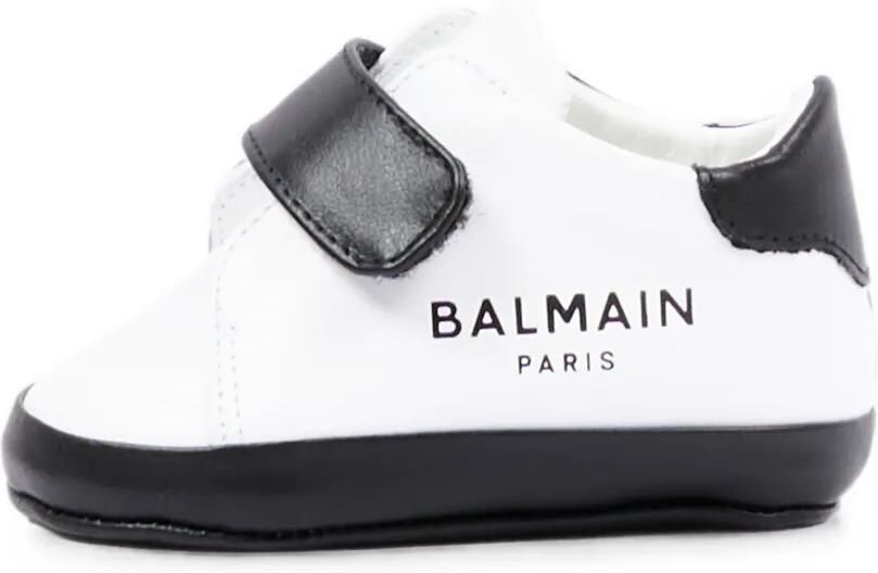 Balmain Kids Sneakers met klittenband Wit - Foto 3