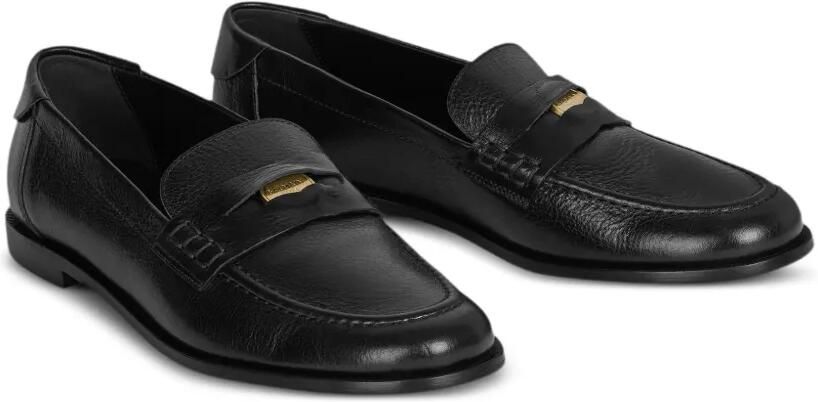 Balmain Leren loafers Zwart - Foto 4