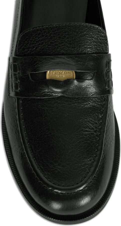 Balmain Leren loafers Zwart - Foto 3