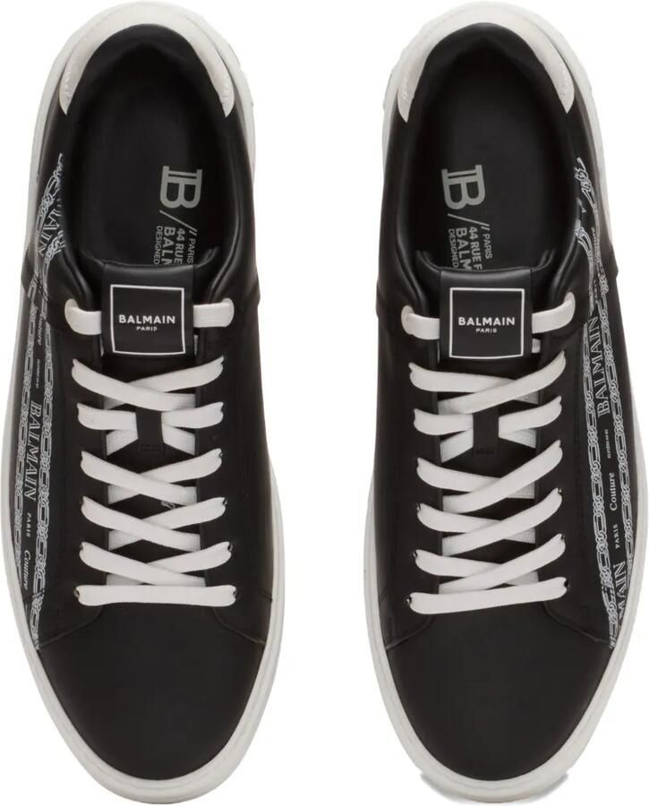 Balmain Leren sneakers Zwart - Foto 3