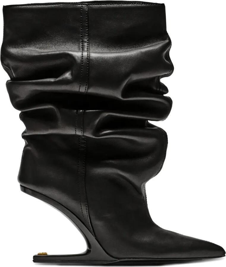 Balmain No Wedge enkellaarzen Zwart