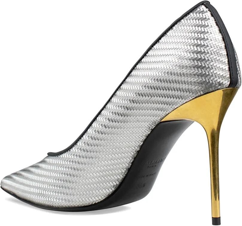 Balmain Pumps met metallic-effect Zilver - Foto 3