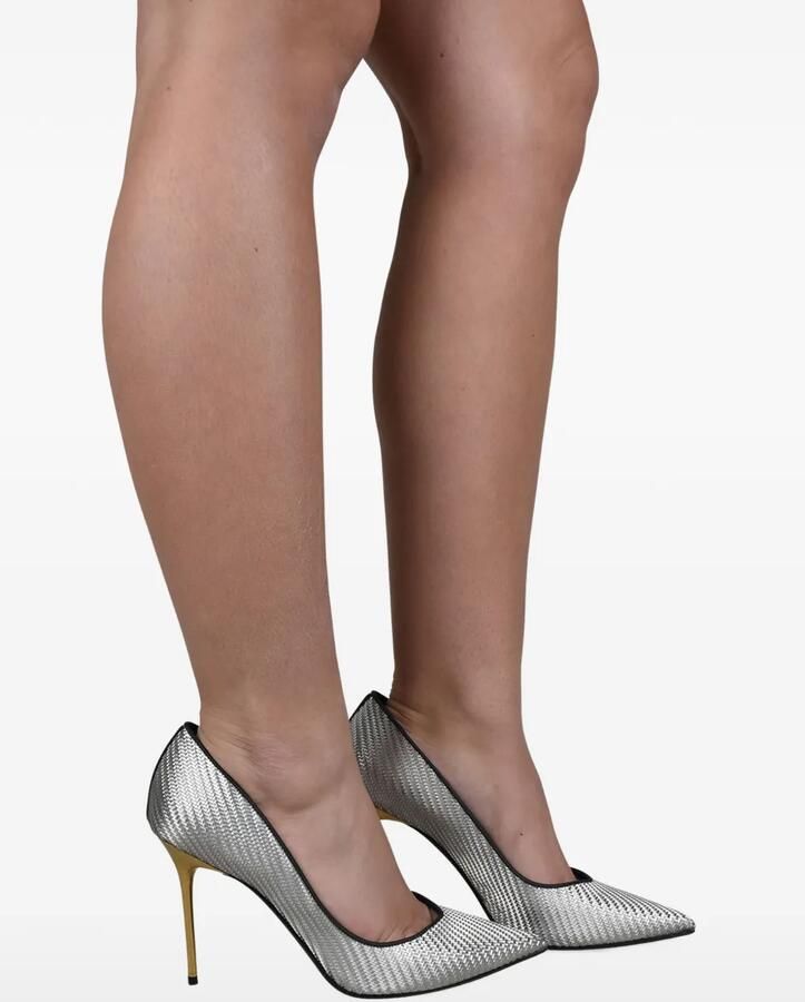 Balmain Pumps met metallic-effect Zilver - Foto 2