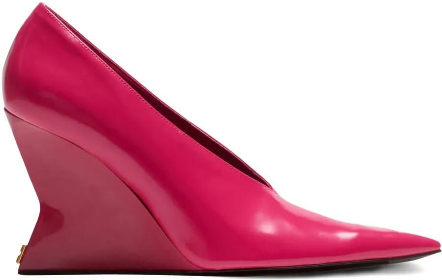 Balmain Pumps met puntige neus Roze