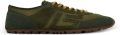 Balmain Racer 45 sneakers in mesh en suède leer Groen - Groen
