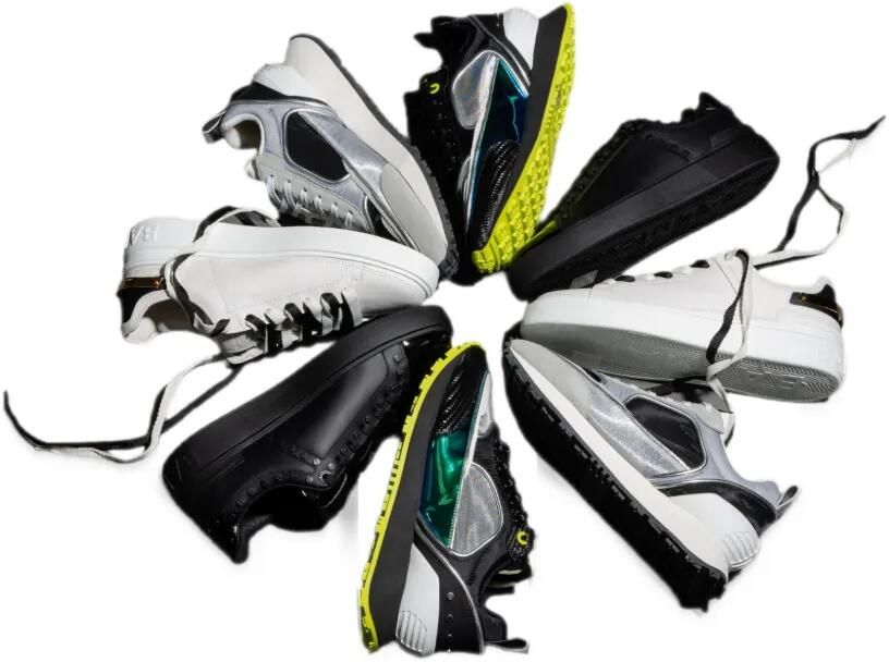 Balmain Racer sneakers Zwart - Foto 3
