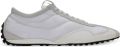 Balmain Racing low-top nylon en leren sneakers Wit - Wit