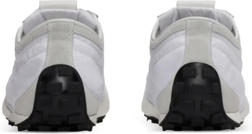 Balmain Racing low-top nylon en leren sneakers Wit - Foto 4