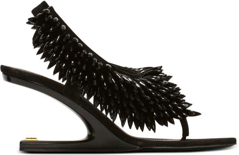 Balmain Sandalen met bandjes Zwart