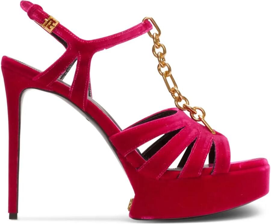 Balmain Sandalen met open neus Roze