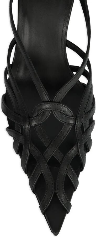Balmain Sandalen van glad leer Zwart - Foto 4