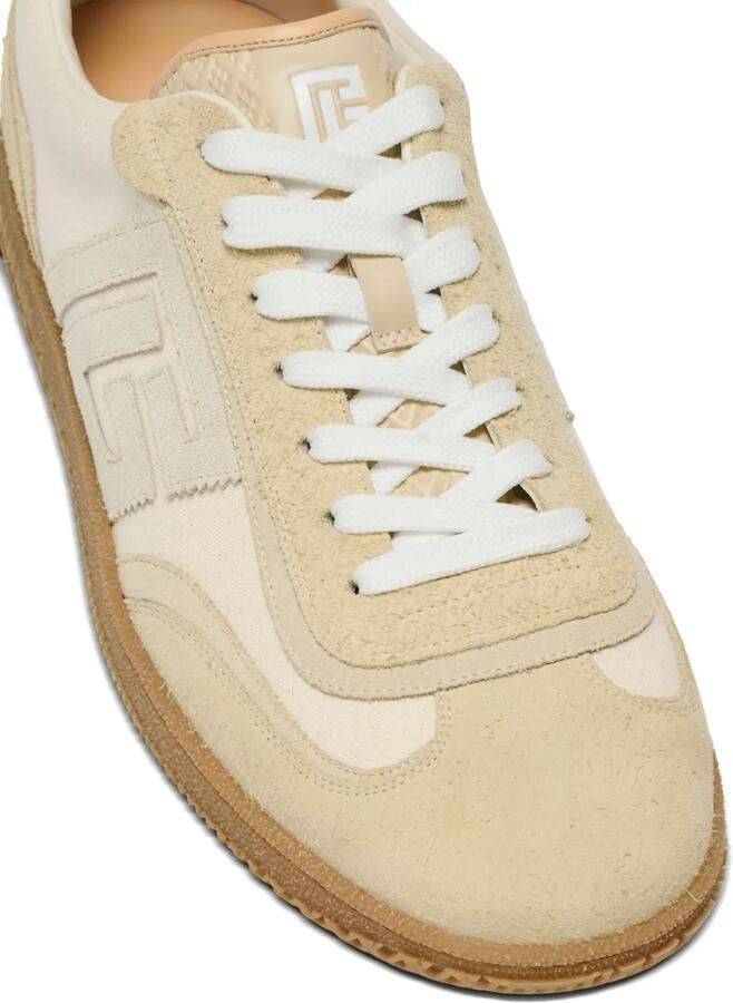 Balmain Swan sneakers met logodetail Beige - Foto 2