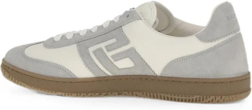 Balmain Swan sneakers met suède vlakken Beige - Foto 3
