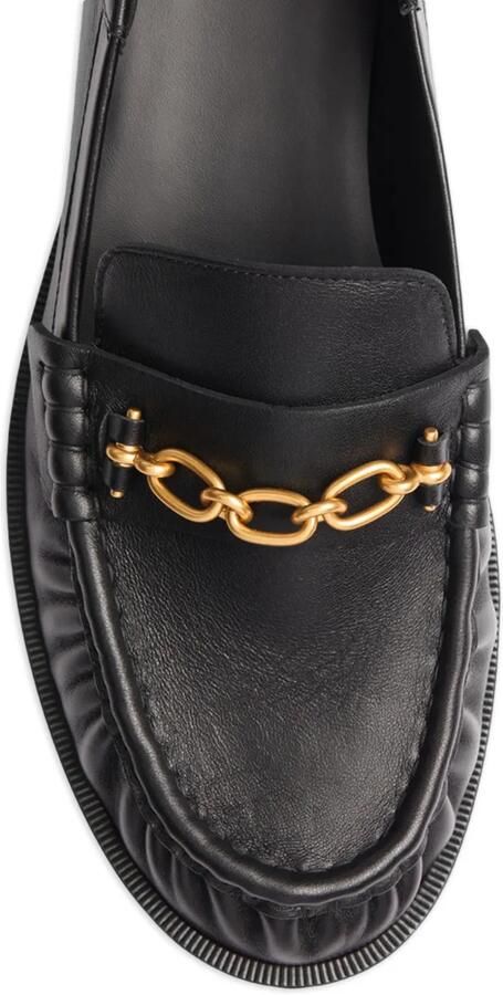 Balmain Sync gladde leren loafers Zwart - Foto 2