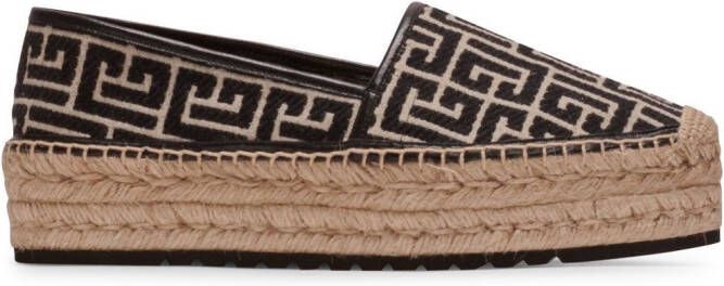 Balmain Espadrilles Zwart